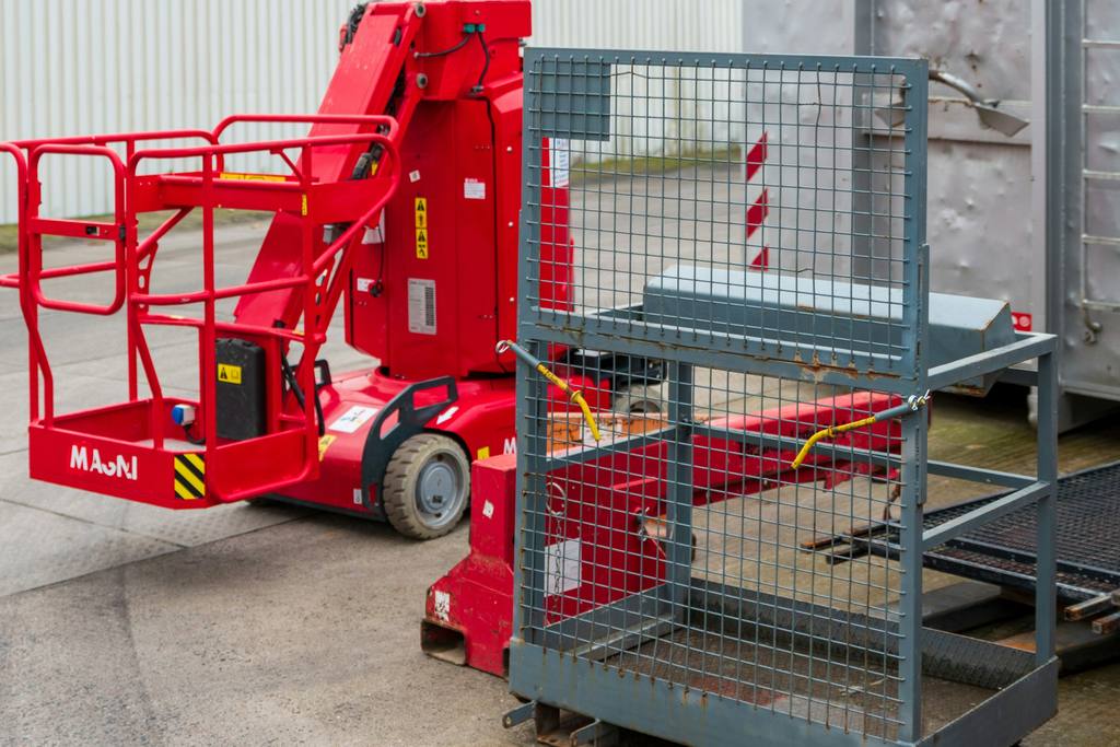 Elevated construction access platform illustrating planned temporary access.
